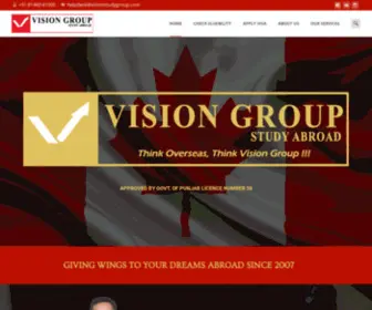 Visionstudygroup.com(Vision Group) Screenshot