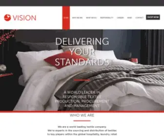 Visionsupportservices.com(The Leading Global Textile Company) Screenshot