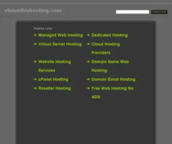 Visionthishosting.com(小老弟曹达华推荐) Screenshot
