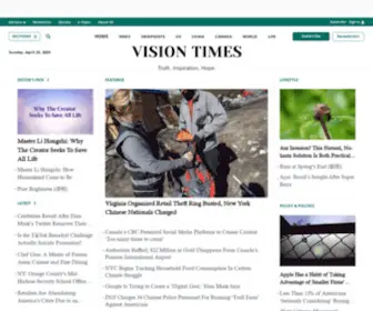 Visiontimes.com(Vision Times) Screenshot