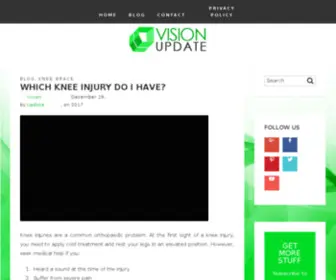 Visionupdate.net(LASIK Refractive Eye Surgery) Screenshot