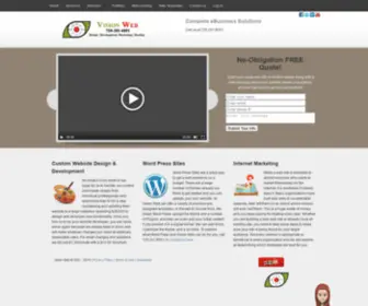 Visionwebdesign.net(Vision Web) Screenshot