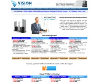 Visionwebhosting.net(Java Web Hosting with Tomcat) Screenshot