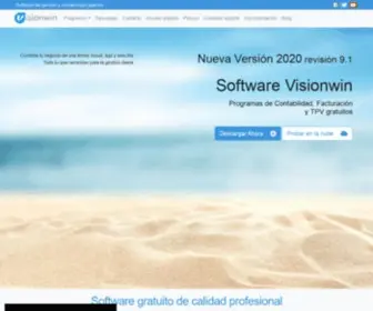 Visionwin.com(Programas de contabilidad y facturaci) Screenshot