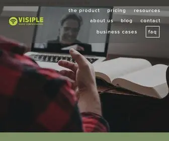 Visiplevc.com(Visiple Video Conferencing) Screenshot