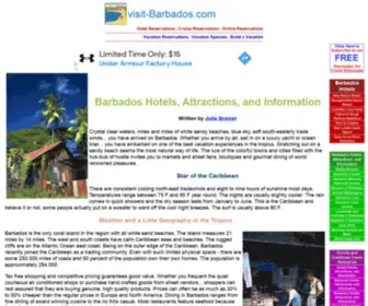 Visit-Barbados.com(Barbados Hotels) Screenshot