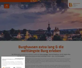 Visit-Burghausen.com(Burghausen & die Weltlängste Burg) Screenshot