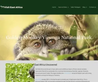 Visit-Eastafrica.com(Visit East Africa) Screenshot