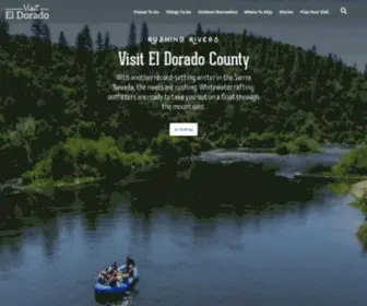 Visit-Eldorado.com(Visit El Dorado County) Screenshot
