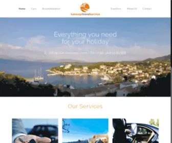 Visit-Kassiopi.com(Kassiopi Travel Service & Kassiopi Cars) Screenshot