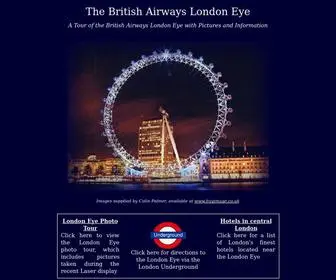 Visit-London-Eye.com(London Eye) Screenshot