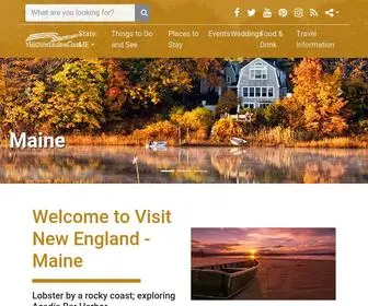 Visit-Maine.com(Maine Vacation Travel Guide) Screenshot