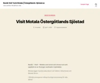 Visit-Motala.se(östergötland) Screenshot