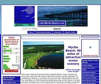 Visit-MYRtle-Beach.com(Visit Myrtle Beach) Screenshot