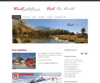 Visit-Valtellina.com(Visit Valtellina) Screenshot