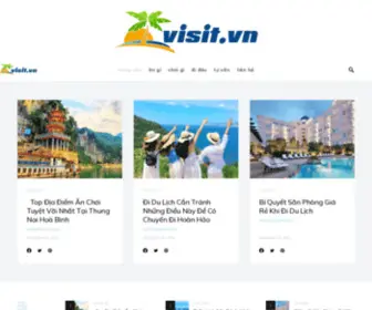 Visit.com.vn(Visit Vietnam Official Website) Screenshot