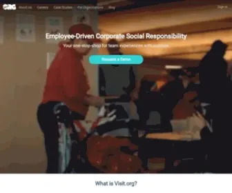 Visit.org(Creating a more engaged workforce) Screenshot