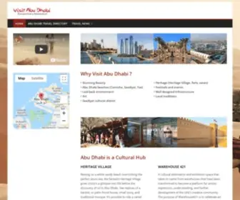 Visitabudhabi.org(Visit Abu Dhabi) Screenshot