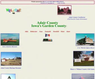 Visitadaircounty.com(A tourists guide to Adair County Iowa) Screenshot