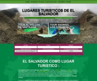 Visitaelsalvador.com(Guia de lugares turisticos de el salvador visita) Screenshot