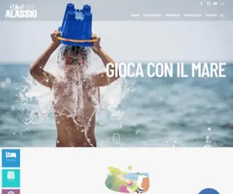 Visitalassio.eu(Sito ufficiale del turismo in Alassio) Screenshot