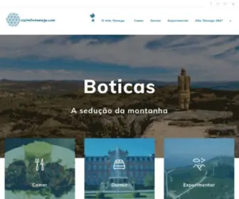 Visitaltotamega.com(Visit Alto Tâmega) Screenshot