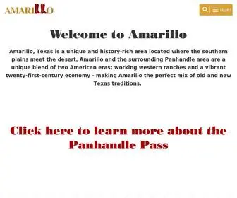 Visitamarillo.com(Amarillo Convention & Visitor Council) Screenshot