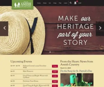 Visitamishcountry.com(Amish Country Ohio) Screenshot