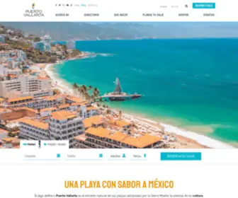Visitapuertovallarta.com.mx(Guía de Viaje a Puerto Vallarta) Screenshot