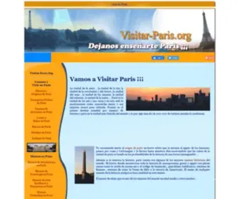 Visitar-Paris.org(Guía) Screenshot