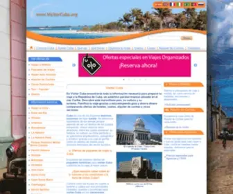 Visitarcuba.org(Guía de turismo) Screenshot