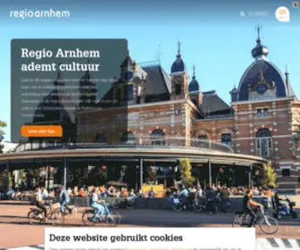 Visitarnhem.com(Visit Arnhem laat je zien wat voor leuks er allemaal te beleven) Screenshot