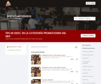 Visitaroys.com(Roy's Cuernavaca) Screenshot