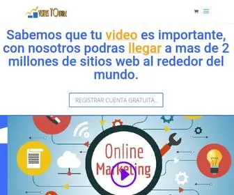 Visitasyoutube.com(Otro sitio realizado con WordPress) Screenshot