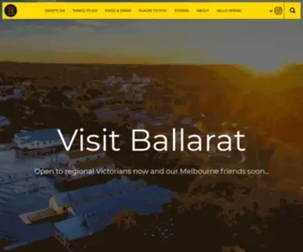 Visitballarat.com.au(Visit Ballarat) Screenshot