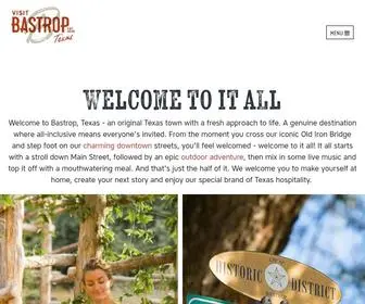 Visitbastrop.com(Plan Your Trip to Bastrop) Screenshot