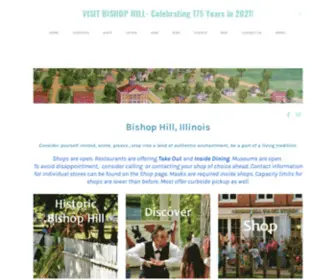 Visitbishophill.com(VISIT BISHOP HILL) Screenshot