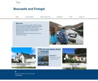 Visitboscastleandtintagel.com(Deposit via pulsa) Screenshot