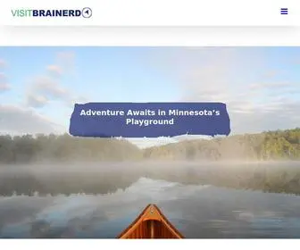 Visitbrainerd.com(Visit Brainerd MN) Screenshot