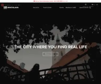 Visitbratislava.com(Visit Bratislava) Screenshot