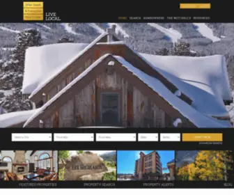 Visitbreckenridgerealestate.com(Lori & Scott Mitchell) Screenshot