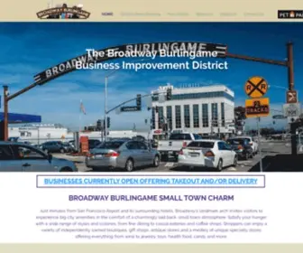 Visitbroadwayburlingame.com(Visitbroadwayburlingame) Screenshot