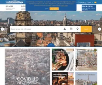 Visitbrussels.be(Visit Brussels) Screenshot