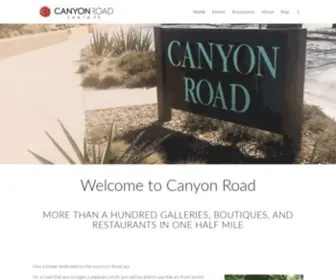 Visitcanyonroad.com(Over a hundred galleries) Screenshot