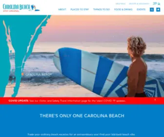 Visitcarolinabeachnc.com(Carolina Beach) Screenshot