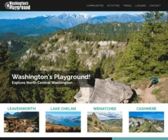 Visitchelancounty.com(Washington’s Playground) Screenshot