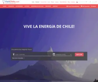 Visitchile.com(Chile Tours) Screenshot