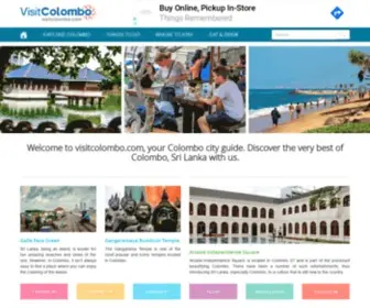 Visitcolombo.com(Colombo City Guide) Screenshot