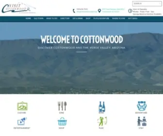 Visitcottonwoodaz.org(VISIT COTTONWOOD) Screenshot