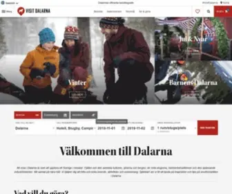 Visitdalarna.se(Visit Dalarna) Screenshot